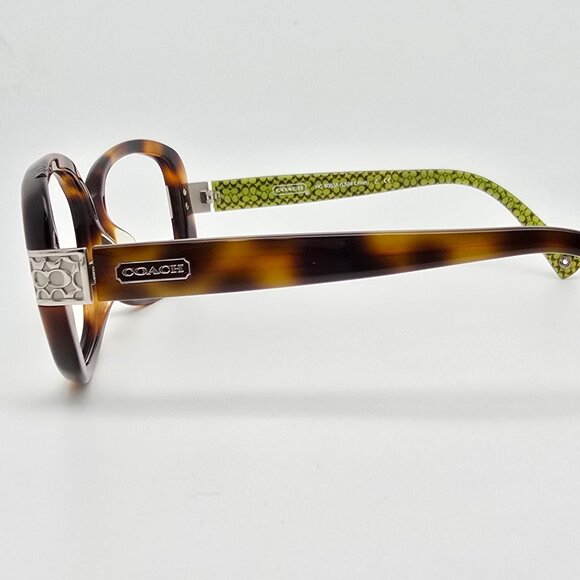 Coach HC8003A L504 Lillian 5031/13 Tortoise Sunglasses Frame w/ Case 59-18-135 - Picture 4 of 16